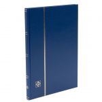 Leuchtturm Einsteckbuch Blau Basic DIN A4, 16 schwarze Seiten 335982 Neu