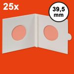 Hartberger Münzrähmchen 39,5 mm, selbstklebend (25er Packung) 8320395 Neu