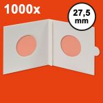 Hartberger Münzrähmchen 27,5 mm, selbstklebend (1000er-Packung) 8321275 Neu