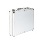 Lindner Münzkoffer S2307-S2120CE mit 6 schwarzen Tableaus für 120 Münzen Neu