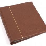 Kobra Banknotenalbum Braun mit 20 Folienhüllen G173 Neu