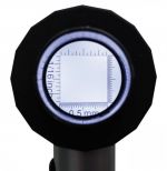 Lindner Alu LED-Aufsetzleuchtlupe mit 10-facher Vergrößerung 7153 Neu