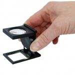 Lindner Fadenzähler aus Metall mit LED-Beleuchtung S30 Neu