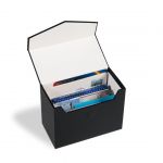 Leuchtturm Archivbox LOGIK Mini C6, schwarz 359415 Neu