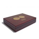 Leuchtturm Münzkassette VOLTERRA Uno für 8 x 100 Euro Gold Literatur 367366 Neu