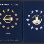 Irland KMS 2003 mit Medaille Ross Castle in 925er Silber PP