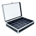 Safe Sammelvitrine "Compact-Black" mit 12 Fächern Nr. 130 Neu