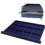 Safe Möbelelement Schublade mit 12 Fächern à 80 x 75 mm Nr. 6564 Neu