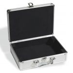 Leuchtturm Münzkoffer CARGO S 6, ohne Tableaus, silber 311927 Neu