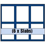 Safe Münztableau für 6 Coin-Cards 6343 SP Neu
