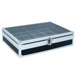 Safe Sammelvitrine "Compact-Black" mit 12 Fächern Nr. 130 Neu