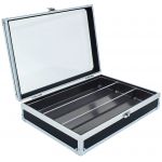 Safe Sammelvitrine "Compact-Black" mit 3 Fächern Nr. 127 Neu