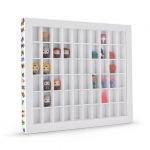 Leuchtturm Sammelbox Surprise mit 60 Fächern, weiß 344050 Neu
