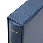 Leuchtturm Ringbinder/ Kassette Blau Optima F 302912 Neu