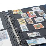 Leuchtturm Ringbinder/ Kassette Blau Optima F 302912 neuwertig