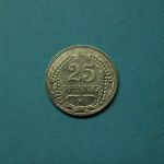 Kaiserreich 1910 A 25 Pfennig