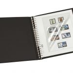 Lindner Ringbinder-Set Schwarz Standard 1122-S Neu