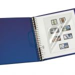 Lindner Ringbinder-Set Blau Standard 1122-B Neu