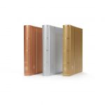 Leuchtturm Einsteckbuch Comfort Gold DIN A4 64 schwarze Seiten 358058 Neu
