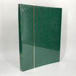 Leuchtturm Einsteckbuch Grün DIN A4 24 Blätter 48 schwarze Seiten Neu
