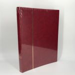 Leuchtturm Einsteckbuch Rot DIN A4 24 Blätter 48 schwarze Seiten Neu