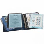 Leuchtturm Ringbinder/ Kassette Blau Grande Classic 301687 neuwertig