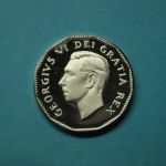Kanada 1951 Medaille Sudbury Park 5 Cents PP