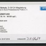 SBZ Thüringen MiNr. 98 BX ap2 postfrisch Kurzbefund Schulz einwandfrei