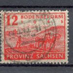 SBZ Provinz Sachsen MiNr. 91 Y gestempelt Kurzbefund Schulz Zahnfehler