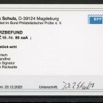 SBZ Provinz Sachsen MiNr. 85 xaA postfrisch Kurzbefund Schulz einwandfrei