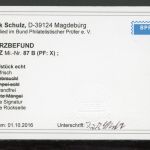 SBZ Provinz Sachsen MiNr. 87 B PF X postfrisch Kurzbefund Schulz