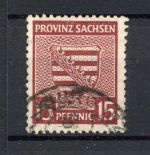 SBZ Provinz Sachsen MiNr. 80 Y b gestempelt Kurzbefund einwandfrei Schulz