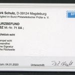 SBZ Provinz Sachsen MiNr. 71 X A gestempelt Kurzbefund einwandfrei Schulz
