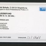 SBZ Provinz Sachsen MiNr. 69 XAb gestempelt Kurzbefund einwandfrei Schulz