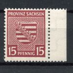 SBZ Provinz Sachsen MiNr. 80 Xa postfrisch Kurzbefund Schulz einwandfrei