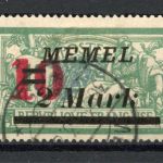 Memel MiNr. 121 III gestempelt geprüft Erdwin