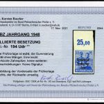 SBZ Allg. Ausgaben MiNr. 194 Udr postfrisch Fotobefund Ruscher