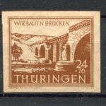 SBZ Thüringen MiNr. 115 cyy postfrisch Fotattest Jasch einwandfrei