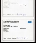 SBZ West-Sachsen MiNr. SZd 7-8 A/B + A/Bc X+Y postfrisch Kurzbefunde