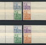 SBZ West-Sachsen MiNr. WZd 17-18 A/B + A/Bc X+Y postfrisch Kurzbefunde