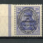 Allenstein MiNr. 19 a postfrisch geprüft Hey einwandfrei