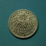 Württemberg 1901 5 Mark Wilhelm II.
