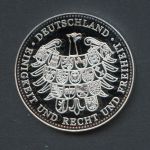 2012 Medaille Papst Benedikt XVI. Pieta von St. Peterteil vergoldet PP