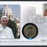 Vatikan Numisbrief 2006 Medaille Papst Benedikt XVI. 1. Pontificatsjahr