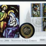 Vatikan Numisbrief 2006 Medaille Papst Benedikt XVI. Weihnachten 2006