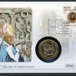 Vatikan Numisbrief 2007 Medaille Papst Benedikt XVI. Christliches Museum