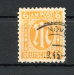 Bi-Zone AM Post MiNr. 20 A xa gestempelt geprüft Hettler