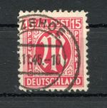 Bi-Zone AM Post MiNr. 24 Cz gestempelt geprüft Hettler