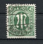 Bi-Zone AM Post MiNr. 31 Dz gestempelt geprüft Hettler