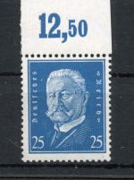Weimarer Republik MiNr. 416 P OR postfrisch Kurzbefund Schlegel